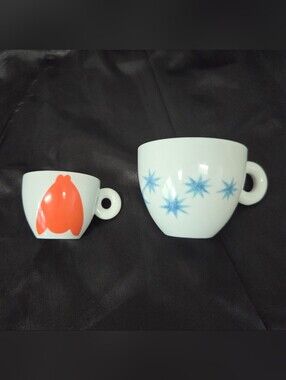 Illy Collector Jeff Koons Espresso Cup Kiki Smith Cappuccino Cup Bundle
